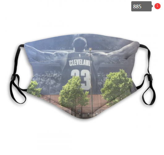 NBA Cleveland Cavaliers #33 Dust mask with filter
